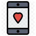 Cellphone Devices Heart Icon