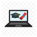 Online Degree Education Online Education Icon