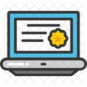 Online Degree Elearning Icon
