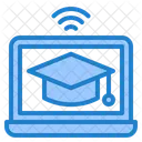 Online Degree Online Graduate Online Learning Icon