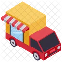 Online Delivery Gift Delivery Cargo Service Icon