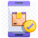 Application Mobile Application Delivered Icon