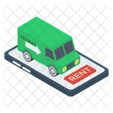 Online Delivery Mobile Delivery Logistic Delivery Icon