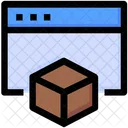Seo Website Box Icon