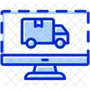 Online Delivery Online Order Logistic Icon