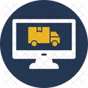 Online Delivery Online Order Logistic Icon