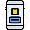 Smartphone Online Shopping Package Icon