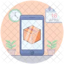 Online Delivery App M Commerce Online Delivery Icon