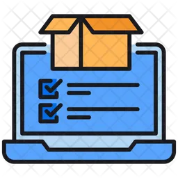 Online Delivery Checklist  Icon