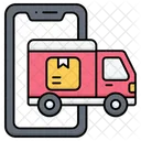 Online Delivery Order Icon