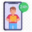 Online Delivery  Icon