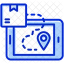 Online Delivery Tracking  Icon