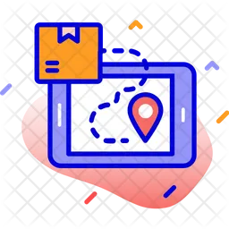 Online Delivery Tracking  Icon