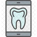 Online Dental Care Online Dentist Smart Phone Icon