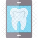 Online Dental Care Online Dentist Smart Phone Icon