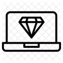 Online Diamond Icon
