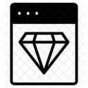 Online Diamond Icon