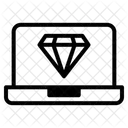 Online Diamond Icon