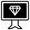 Online Diamond Icon