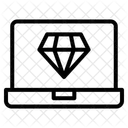 Online Diamond Icon