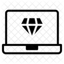Online Diamond Icon