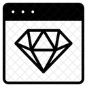 Online Diamond Icon