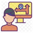 Mlocation Pin Pointer Online Direction Online User Location Icon