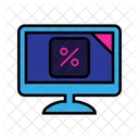 Online Discount Ecommerce Icon