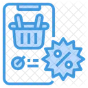 Discount Smartphone Shopping Icon