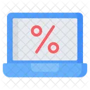 Laptop Computer Sale Icon