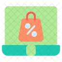 Black Friday Cyber Monday Commerce And Shopping Icon