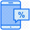 Online Discount Discount Mobile Icon