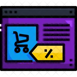 Online Discount  Icon