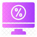 Online Discount Online Shopping Computer Icon