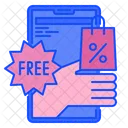 Online Discount Free  Icon