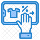 Mobilephone Discount Shopping Icon
