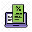 Internet Mortgage Payment Icon