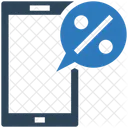 Mobile Percentage Precentage Bubble Phone Percentage Icon