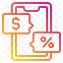 Online Discount Mobile Discount Discount Message Icon