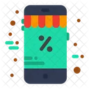 Online Black Friday Christmas Icon