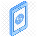 Mobile Discount Online Discount Online Offer Icon