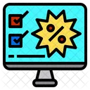 Computer Online Marketing Icon