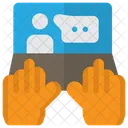 Online Discussion  Icon