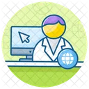 Medical App Online Doctor Medical Consulting Icon