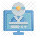 Doctor Desktop Desktop Health Icon