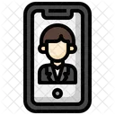Online Doctor Doctor Consultation Icon