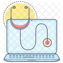 Online Doctor Online Healthcare Online Consultation Icon