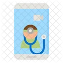 Online Doctor Doctor Video Call Doctor Icon
