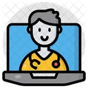 Online Doctor Online Physician Online Surgeon Icon