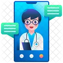 Online Doctor Visit Doctor Visit Medical Icon